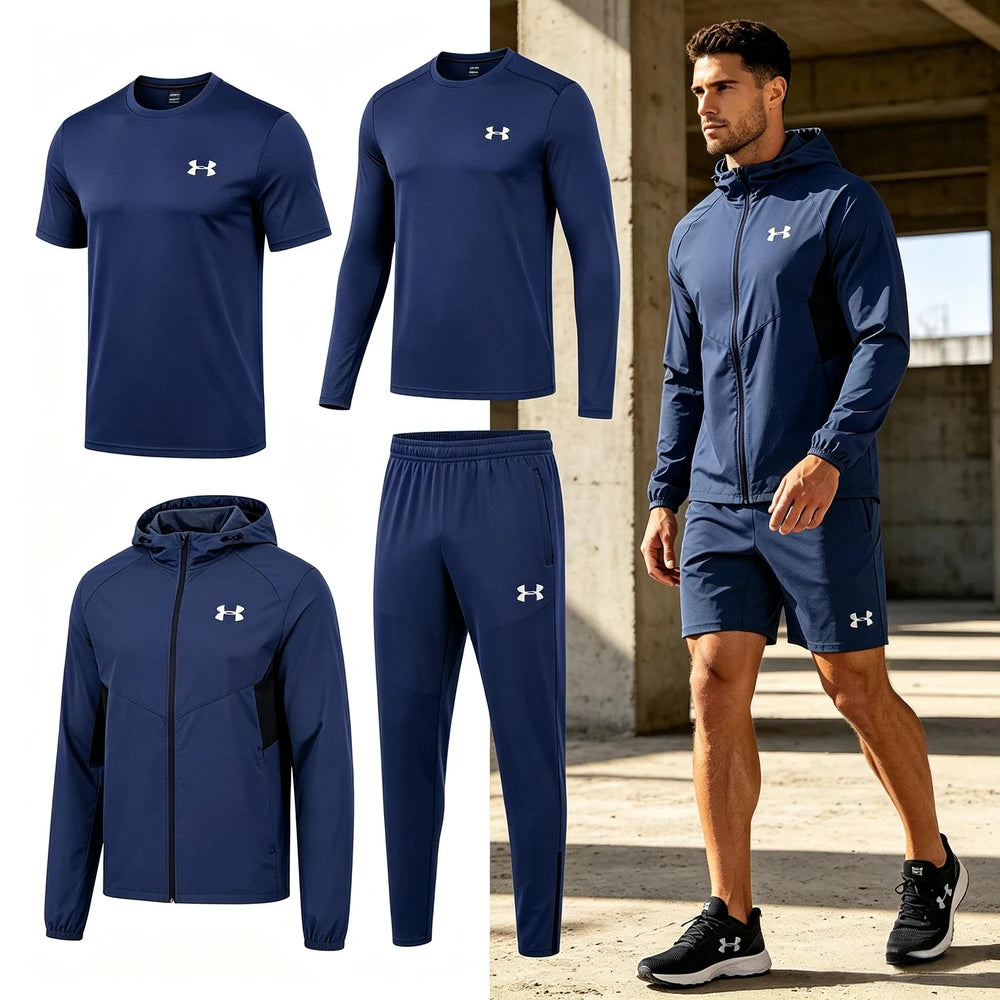 Quick-Dry Men's Activewear Set