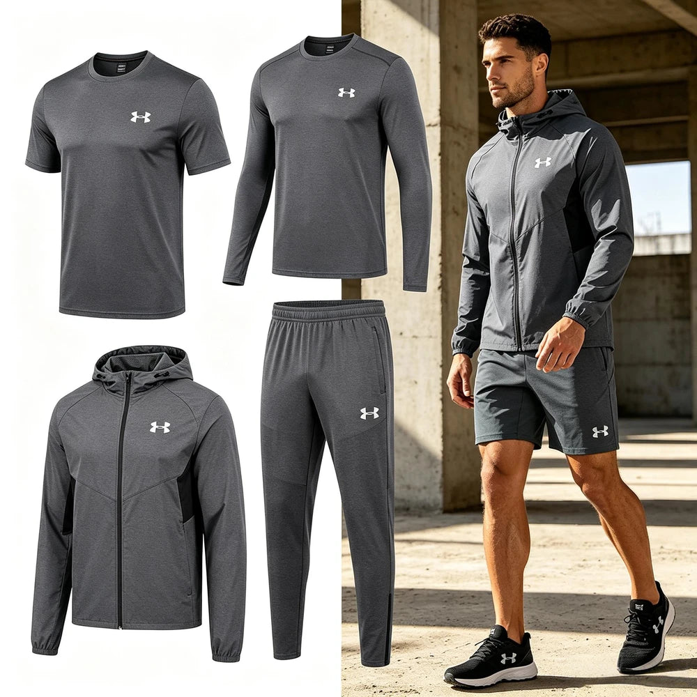 Quick-Dry Men's Activewear Set