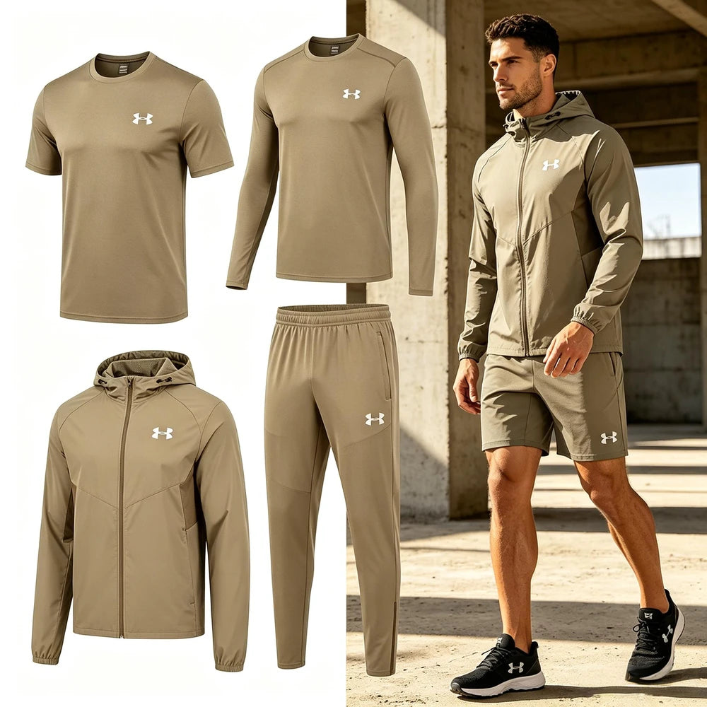 Quick-Dry Men's Activewear Set