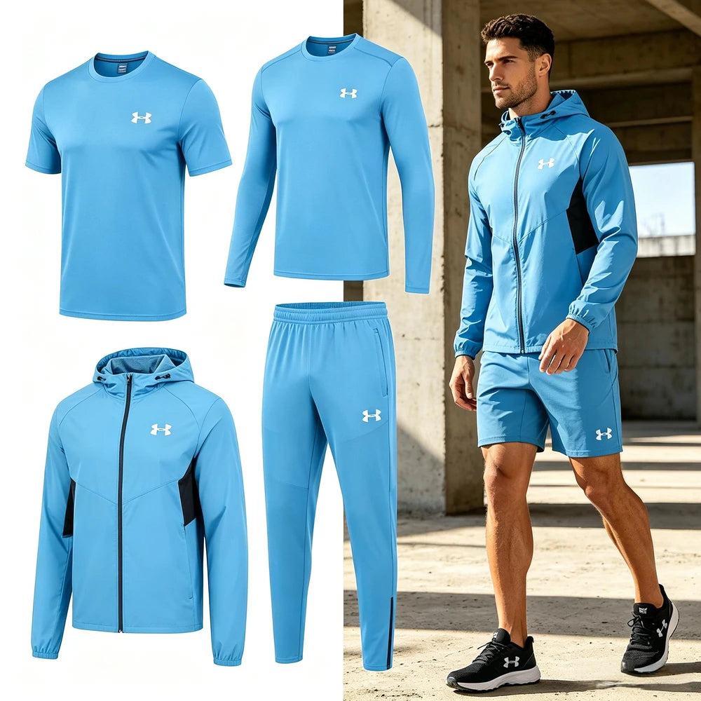 Quick-Dry Men's Activewear Set