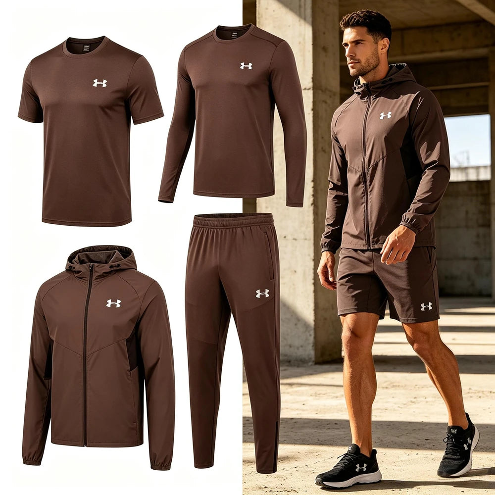 Quick-Dry Men's Activewear Set