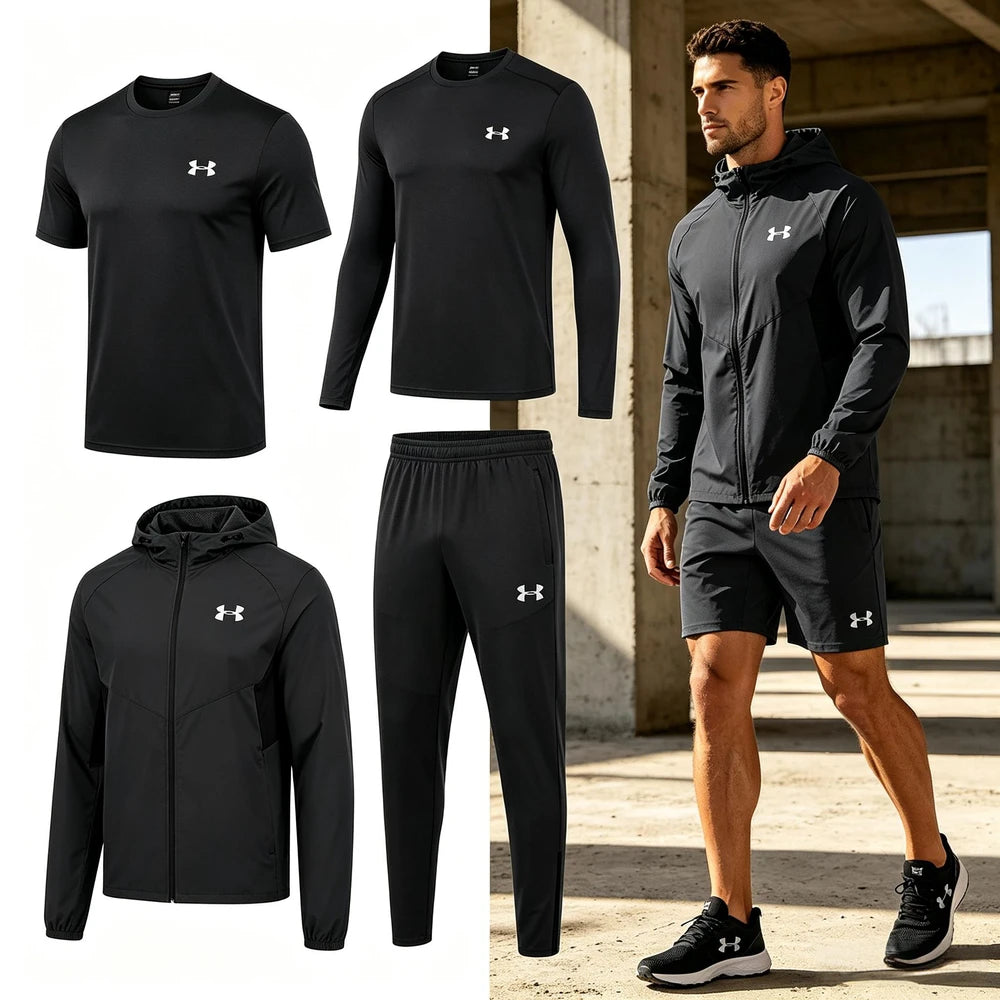 Quick-Dry Men's Activewear Set