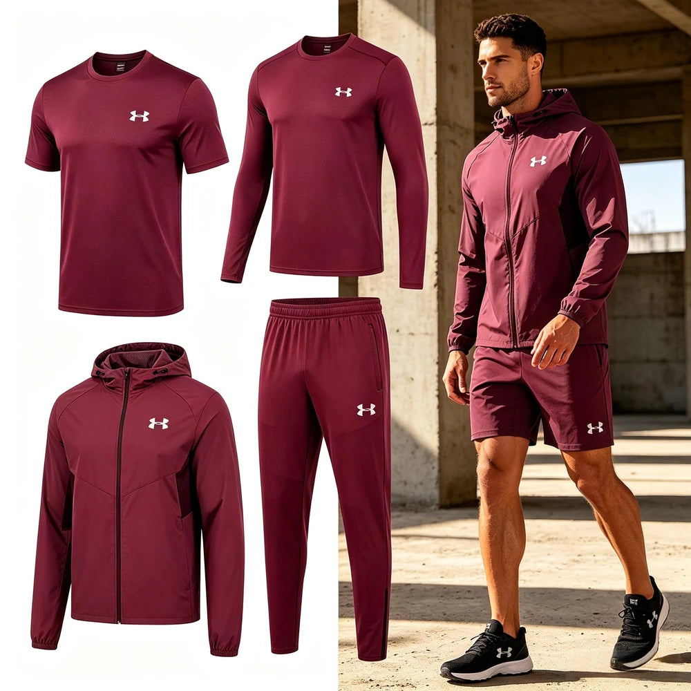 Quick-Dry Men's Activewear Set