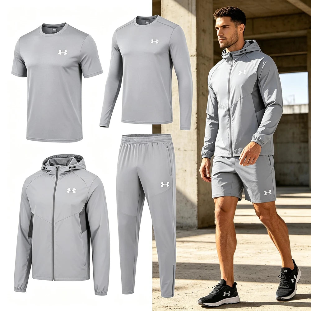 Quick-Dry Men's Activewear Set