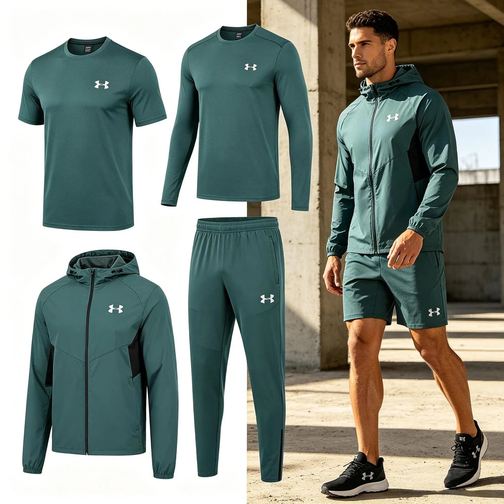 Quick-Dry Men's Activewear Set