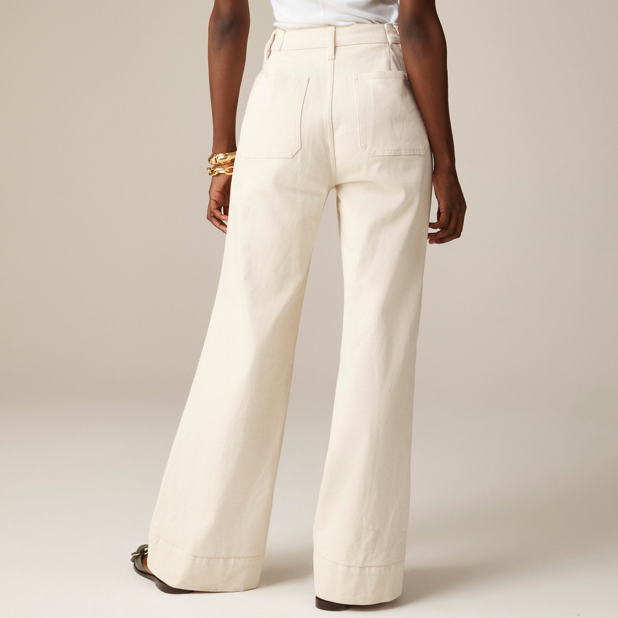 Tummy Control Sailor Wide Leg Jeans (Buy 2 Free Shipping)