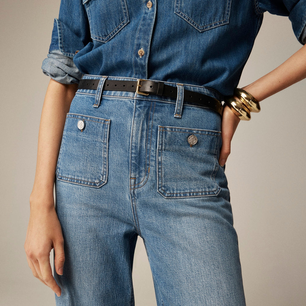 Tummy Control Sailor Wide Leg Jeans (Buy 2 Free Shipping)