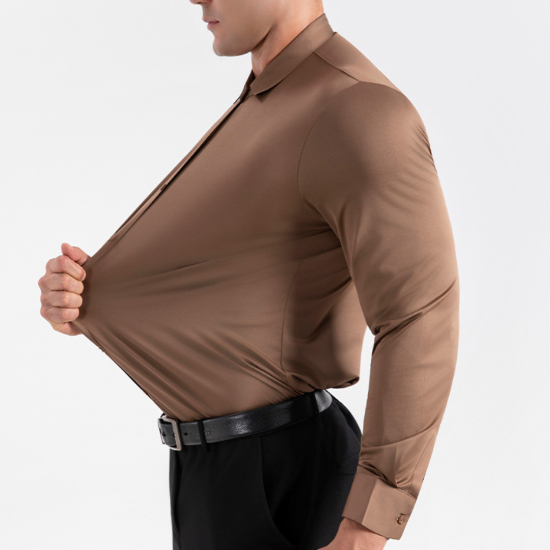 The "Infinite" Performance Shirt | 4-Way Stretch & Zero-Iron ( Buy 2 Get Free Shipping )