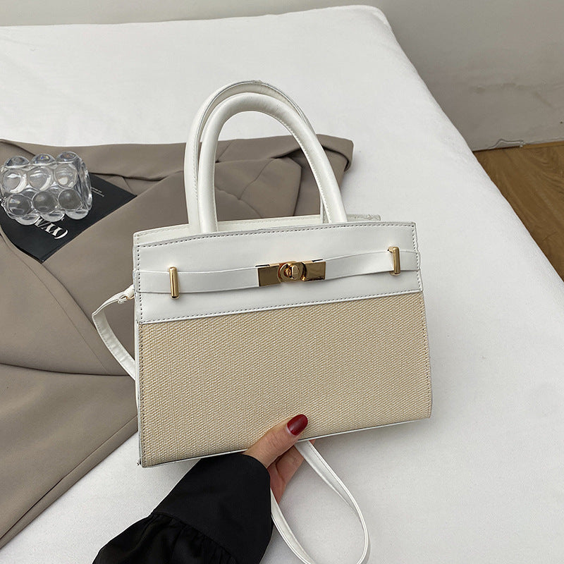 Patchwork Kelly Commuter Leather Bag