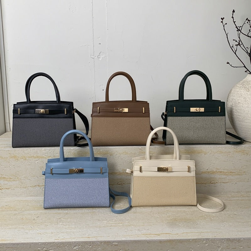 Patchwork Kelly Commuter Leather Bag