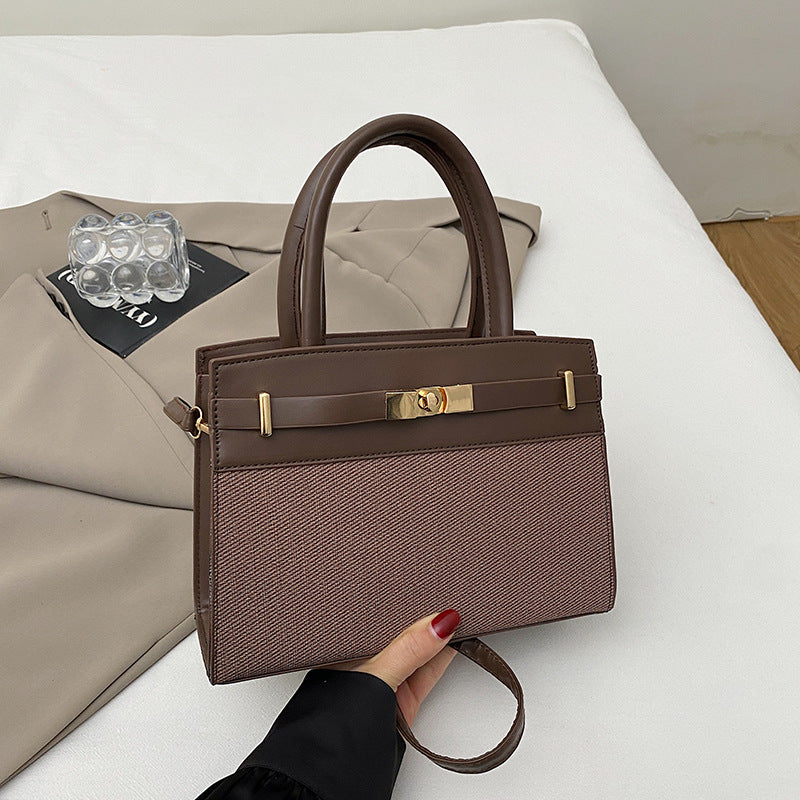 Patchwork Kelly Commuter Leather Bag