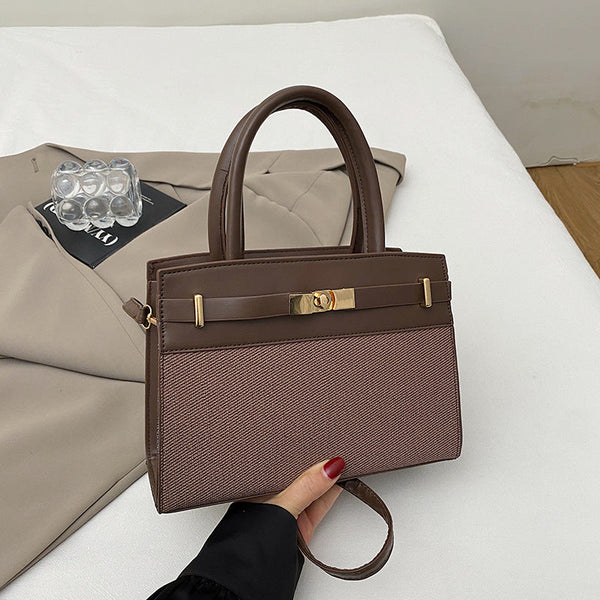 Patchwork Kelly Commuter Leather Bag