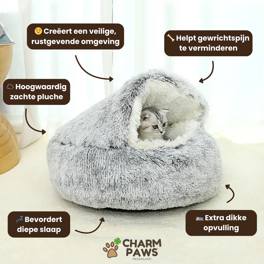 CozyCalm Comfort Nest for Pets