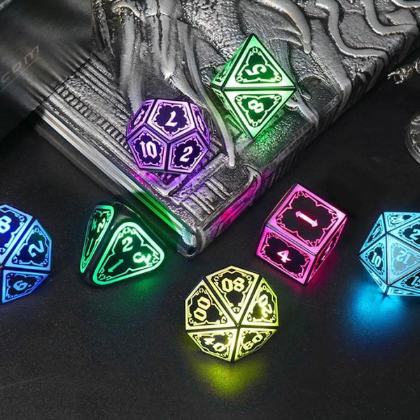 Glowing Quest Dice Set