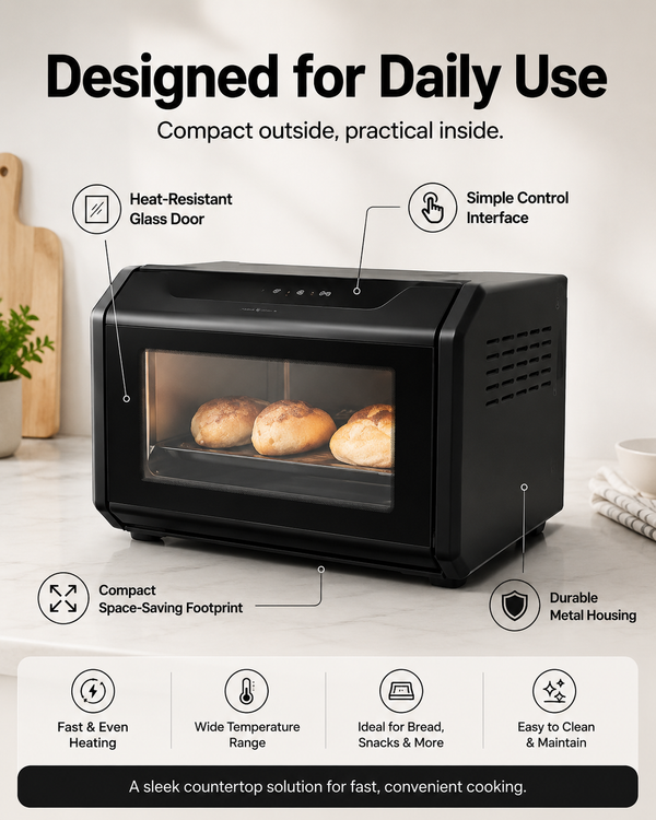 Everyday Compact Countertop Cooking Oven